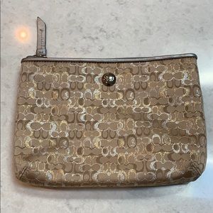 Coach cosmetic bag